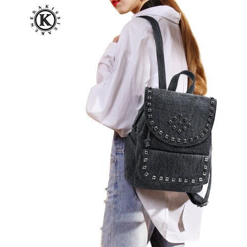 KISS KAREN Women's Blue Backpacks