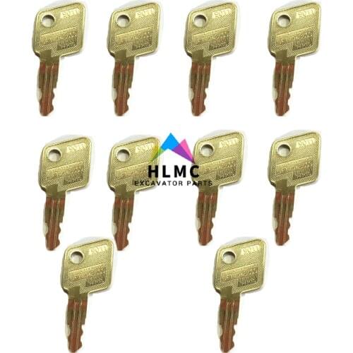 2PCS 2020 new type Excavator Heavy Equipment machinery keys 5P8500 Ignition key