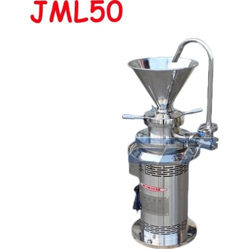 Colloid mill sesame colloid mill peanut butter colloid mill soybean grinding machine JML50 coating grinding machine
