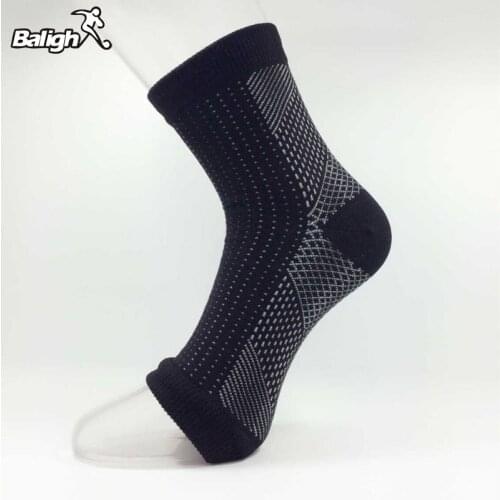 Balight Sports Compression Foot Angel Sleeve Heel Arch Support Pain Relief Ankle Heels Support