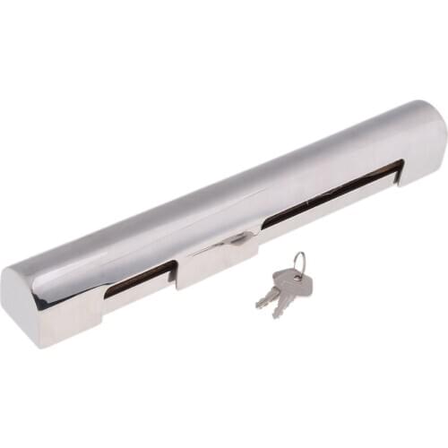 Boat Marine 12" 300mm Outboard Motor Engine Lock Stainless Steel with 2 Keys