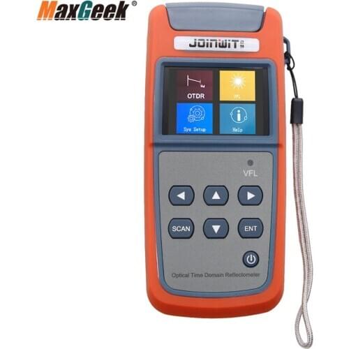 Maxgeek JW3305A Mini Optical Time Domain Reflectometer OTDR Built-in Visual Fault Locator Function