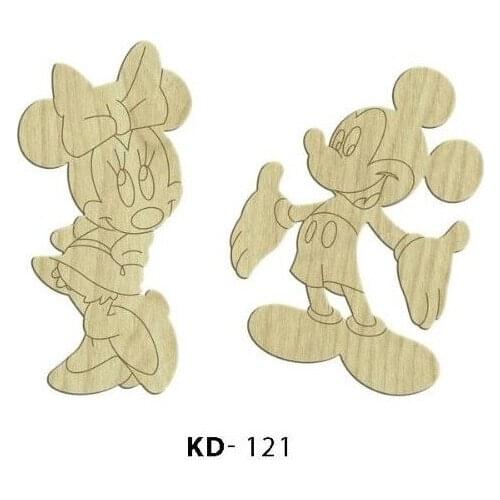 Can be painted Miniature Gadgets 30Adet Miki Mause paintable decorative objects декоративные предметы под роспись