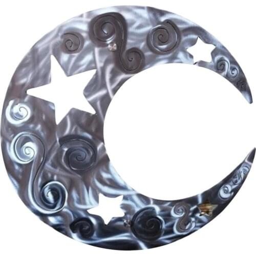 Sun And Moon Wall Hanging Decoration Wooden Bedroom Wood Wall Decor Above Bed DIY Headboard Ideas Bedroom Stickers Home Decor