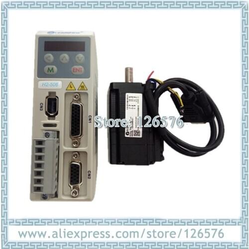 Original Leadshine 2 Phase Hybrid easy servo Motor 2.4N.m 57HSM24-E1+H2-506 20-50VDC 6A Driver with 3m cable