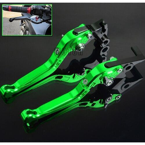 Adjustable Extendable Brake Clutch Levers For Kawasaki VERSYS1000 Z1000 ZX10R Motorbike Foldable Lever VERSYS Z 1000 ZX 10 R