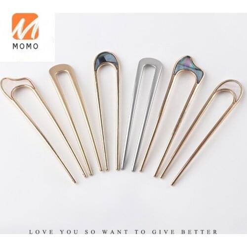 Hair Band Iron Hairpin Hair Plug Barrettes All-Match Updo Tools Head Accessories Hairpin Hair Comb Hair Braiding Artifact