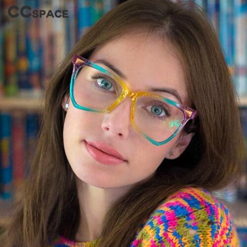 47052 Fashion Cat Eye Colorful Sunglasses Men Women Shades UV400 Vintage Glasses