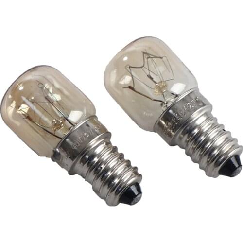 Oven Light 15W 25W High Temperature Resistant 300 Degree Oven Microwave Oven Bulb Salt Lamp E14 Small Screw Mouth