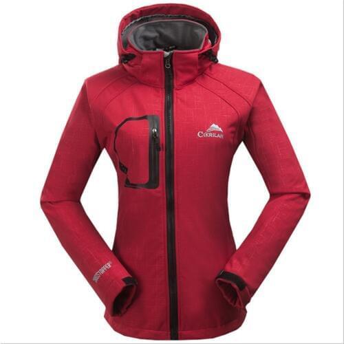 2019 NEW Soft shell catch a pullover Soft ski-wear Windproof Waterproof Outdoor Camping Hiking Jackets Female Rain Jacket
