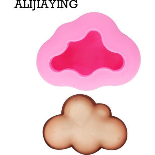 M1312 Sugarcraft 3D Cloud silicone mold Soap mould fondant mold cake decorating tools chocolate gumpaste molds supply