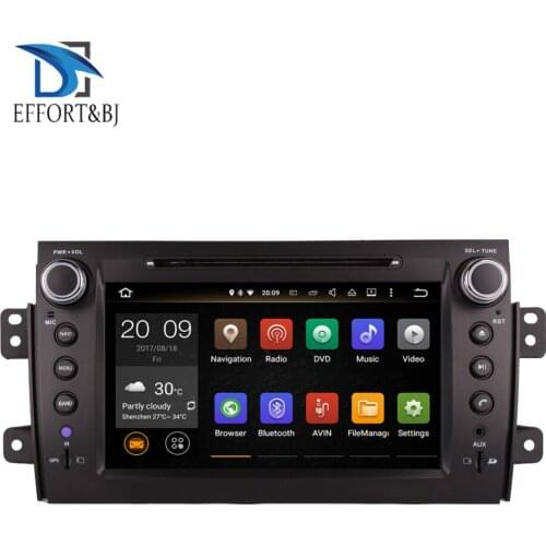 4GB RAM Android 9.0 Head unit For Suzuki SX4 2006-2012 Octa Core 8" 1024*600 Bluetooth 2din Car DVD Radio GPS Navigation player