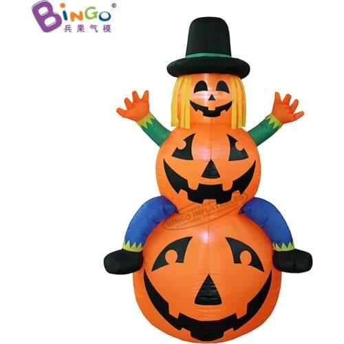Free shipping 3 meters tall inflatable pumpkin for halloween decoration / Cartoon pumpkin balloon for sale - toys