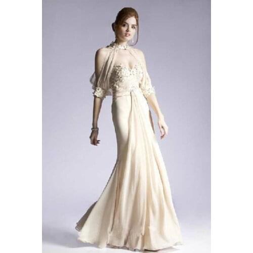 Long Mermaid custom Evening Dresses 2021 Sleeveless Formal Gown Elegant Off The Shoulder Lace Applique Sleeveless robe de soiree