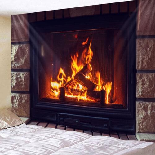 Happy New Year And Christmas Tapestry Hanging For Home Decoration Living Room Bedroom Wall Art Large Size