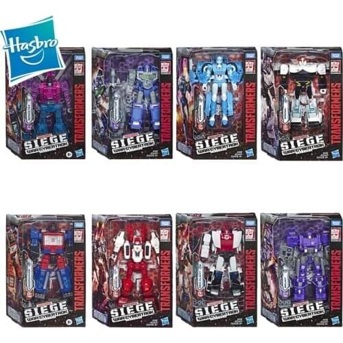 Hasbro Transformers Generations War for Cybertron Deluxe Spinister Hound Prowl Chromia Red Alert Impactor Reflector Figure Toy