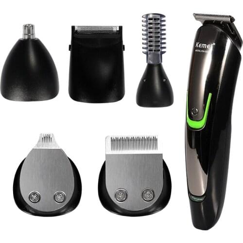 Kemei-5033 11 In 1 Electric Hair Clipper Rechargeable Low Noise Hair Trimmer Hair Cutting Machine Beard Shaver Trimer For Men