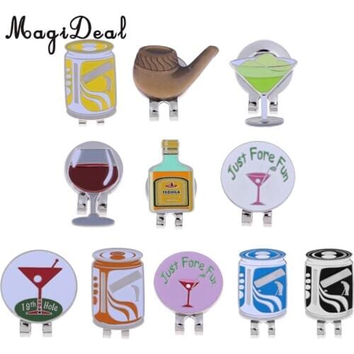 Golf Hat Cap Clip Marker Golf Ball Magnetic Hat Clips High Quality Golf Accessories