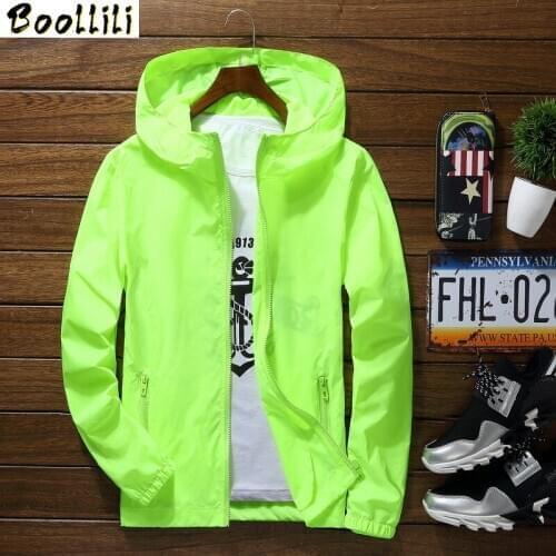 Plus Size 6XL 7XL New Spring Summer Bomber Jacket Men Women Casual Solid Windbreaker Zipper Thin Hooded Coat Outwear Male Jacket