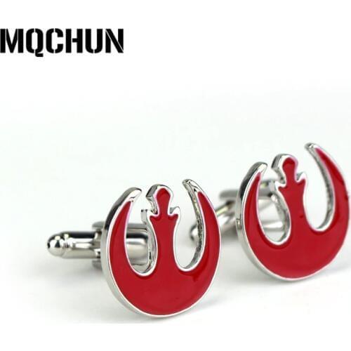MOCHUN Men Shirt Jewelry Accessories Gift Cufflinks Red Color Fashion New French Men Cufflinks-20