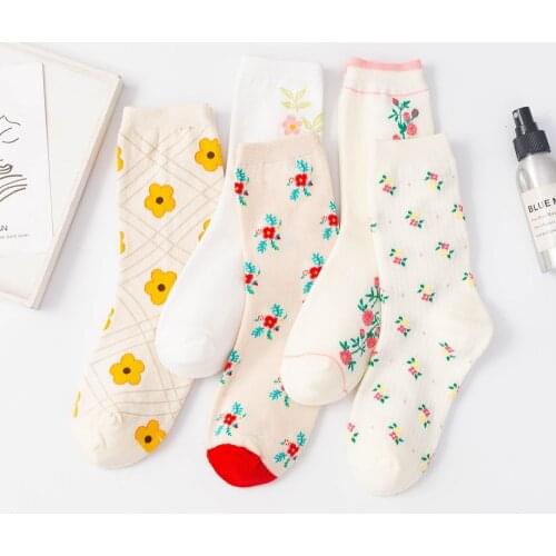 New Cartoon Fruits Print Women Socks Cotton Cute Funny Short Socks Food Patterned Breathable Art Ankle Socks Hipster Sporty
