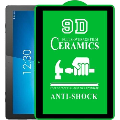 9D Full Screen Full Glue Ceramic Film For Lenovo Tab 7 Essential 7304/ Tab E7 7104 /Tab E8 8304/Tab E10 TB-X104F/Tab M7/ M8/ M10