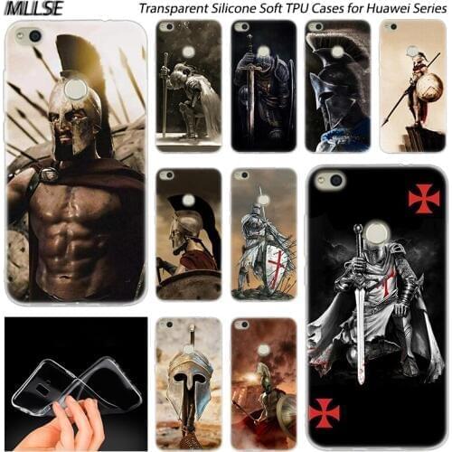 Saiyaman Saga Spartan samurai Silicone Case for Huawei NOVA 3 3i 4 Honor 7A Pro 7S 6X 7X 8X 8 9 10 Lite Play View 20 Cover