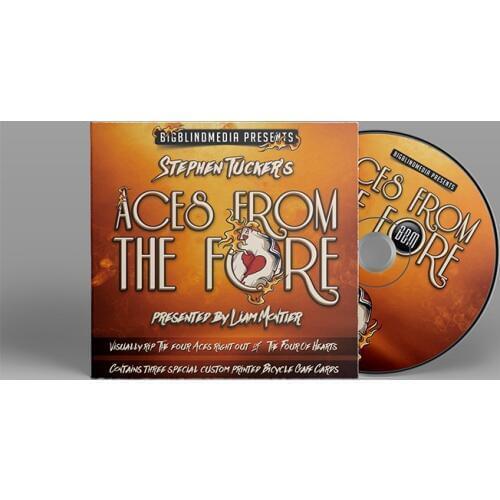 Stephen TuckerS Aces From The Fore (Gimmicks ) How To Magic,Magic Show Kit,Magie Professionnelle Illusion