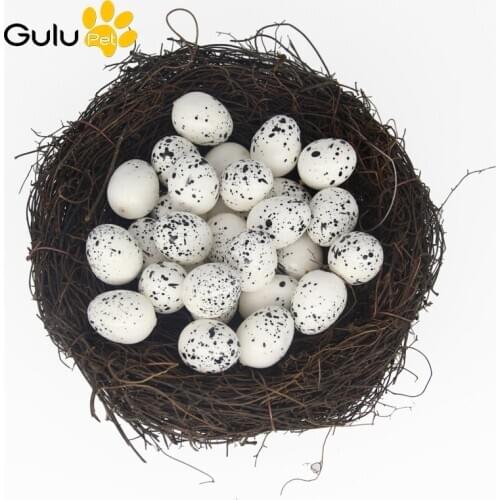 Handmade Nature Vintage Bird Nest Bird Cage Creative Easter Christmas Indoor Outdoor Decor Window Display 6/8/10/12/15/20cm