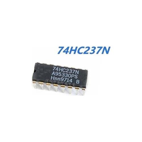 5pcs/lot SN74HC237N 74HC237AP 74HC237 DIP-16 In Stock