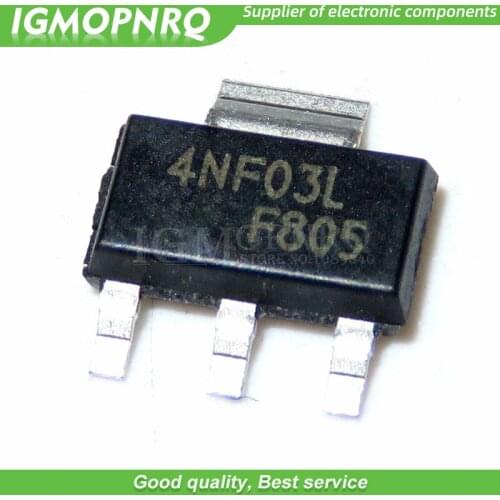100pcs STN4NF03L SOT223 N4NF03L SOT-223 STN4NF03 SOT 4NF03L MOS SMD new original