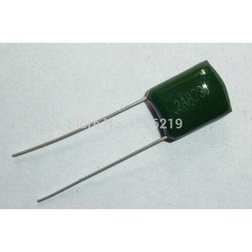 1000pcs Mylar Film Capacitor 100V 2A823J 0.082uF 82nF 2A823 5% Polyester Film capacitor