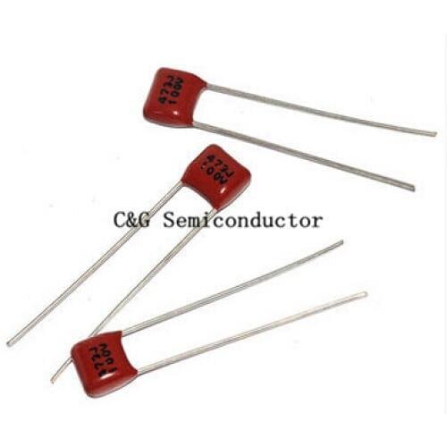 20pcs CBB capacitor 100V 473 47NF 0.047UF pitch 5MM Polypropylene Film Capacitors