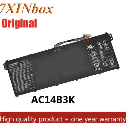 7XINbox 15.2V 48.9Wh Original AC14B3K Battery For Acer Aspire R5-571T R5-571TG S14 CB3-511 Swift 3 3S F314-51 R 11 R3-131T S14