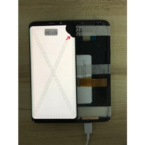Super AMOLED For Samsung Galaxy S8 plus+Point G955FD G955F Touch Screen Digitizer LCD Display No Frame 100%Tested