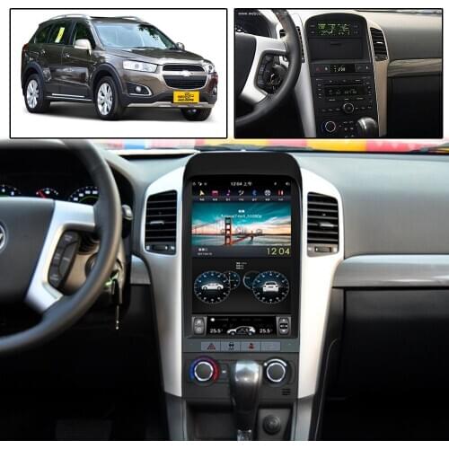 Android6.0 Tesla style Car No DVD Player GPS Navigation For Chevrolet Captiva 2008 2009 2010 2011 2012 headunit multimedia plus