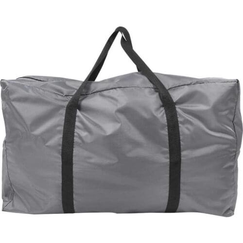 Large Foldable Storage Carry Bag Handbag Accessory for Canoeing Inflatable Boat Gray