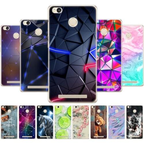 TPU Case For xiaomi Redmi 3s Redmi 3 Pro Case silicon Phone Cover for xiaomi Redmi 3 Pro Case Redmi 3S 3 S Pro Case 5.0"