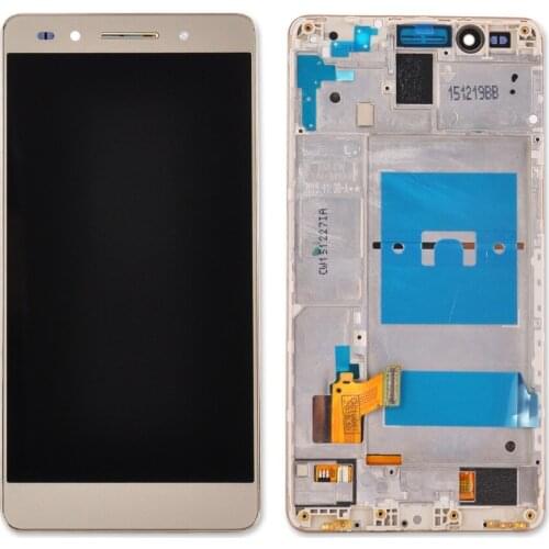 For Huawei Honor 7 With Frame LCD Display with Touch Screen Digitizer Glass Assembly with free tools Free shipping