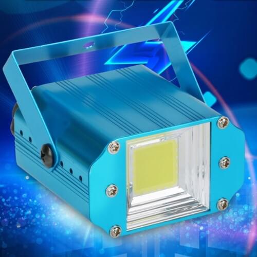 Home Party Light LED Strobe Lights Sound Control Strobo Speed Adjust Stage Lighting Effect Flash Lamp Projector For Disco Dj