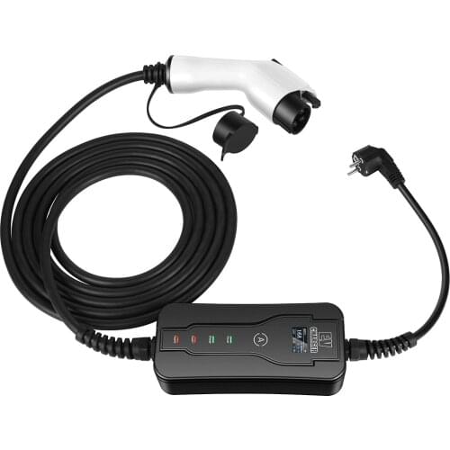 GKFLY EV Charger J1772 Type1 8A 10A 13A 16A 110V 220V Single-phase Smart AC Car Electric Car High For Auto Quality Connector