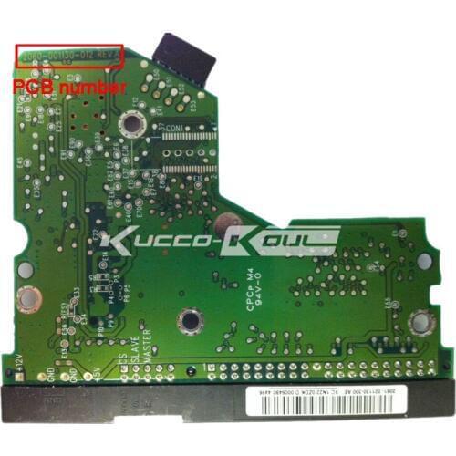 HDD PCB circuit board 2060-001130-012 REV A for WD 3.5 IDE/PATA hard drive repair data recovery