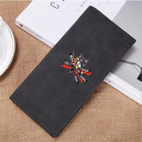 Anime Persona 5 wallet student coin Card purse Men women printing Carteira wallet teenagers Long Zipper wallet