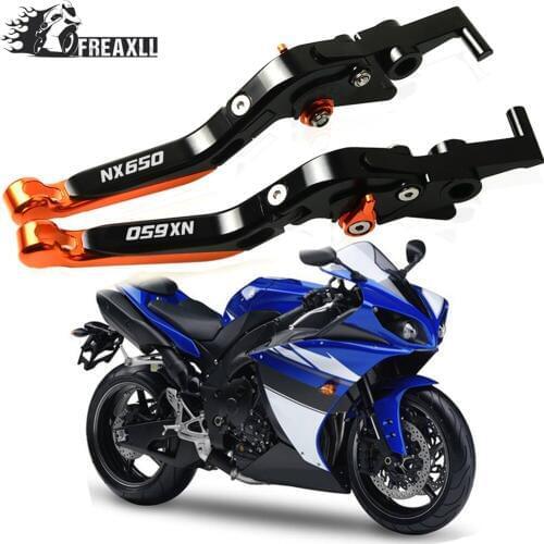 Motorcycle Handlebar Brake Clutch Levers Adjustable Folding Extendable For Honda NX650 NX650J-XDOMINATOR NX 650 1988-1999