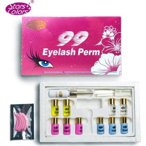 5 Sets/lot 99 Eyelash Perm Kit for Eyelashes Perming Curing Up To Eye Lash Perment Kit Set Cilia Beauty Growth Treatment