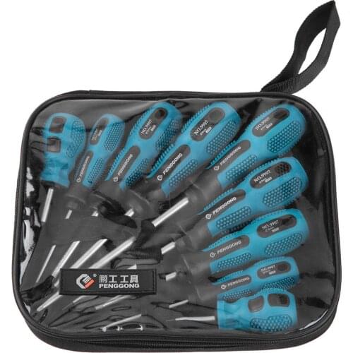 9pcs Screwdriver Set Multi-Bit Tools Repair Torx Screw Driver Screwdrivers Kit Home Useful Multi Hand Tool Sets
