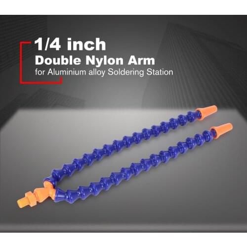 Nylon Arm for Aluminium alloy Soldering Station Helping Hand Soldering Iron Station Double Flexible Nylon Arm Spare Part