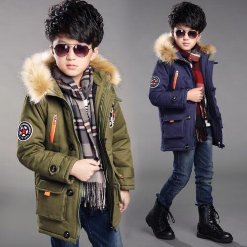 PZPCBML Boys' Parkas