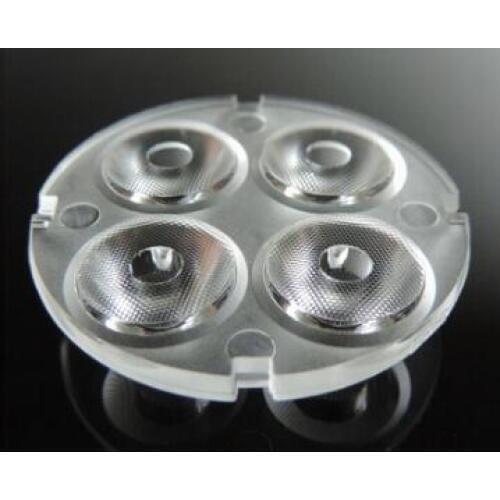 #RIP-32 High quality LED Optical Lens 4P, PMMA materials, Size: 32X7.45mm, 23 degree, Bead surface