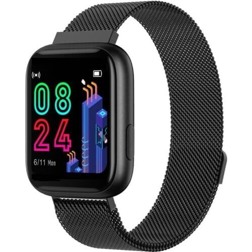 P4 smart watch full screen touch smart watch heart rate monitor fitness waterproof sports tracker bracelet smart wristband